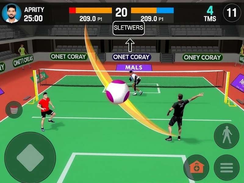 India Volley Strike Gameplay Screenshot